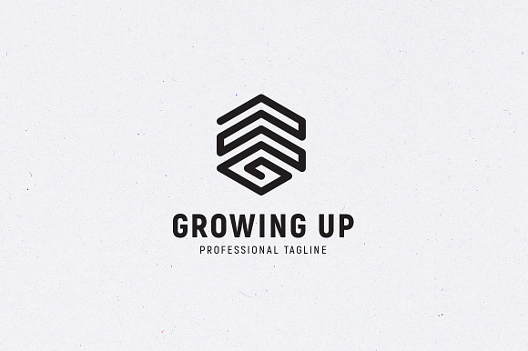Growing Up Logo Template in Logo Templates - product preview 2