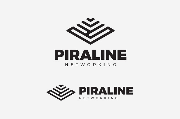 Piraline Logo Template in Logo Templates - product preview 6