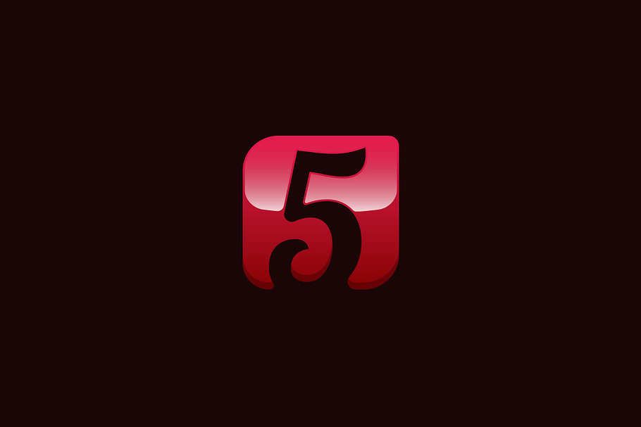 Fivebox Logo Template