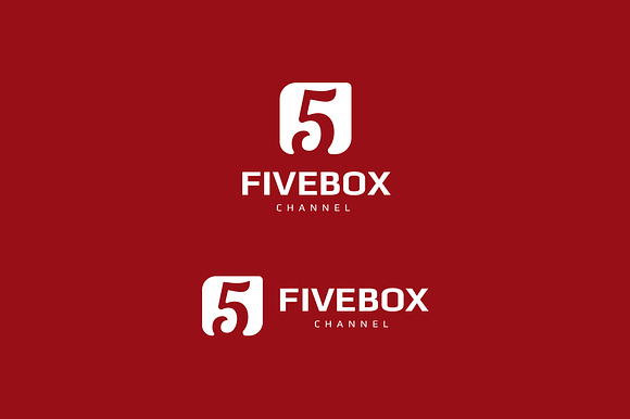 Fivebox Logo Template in Logo Templates - product preview 3