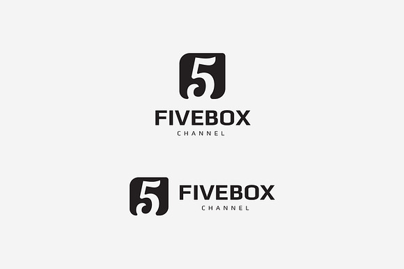 Fivebox Logo Template in Logo Templates - product preview 4