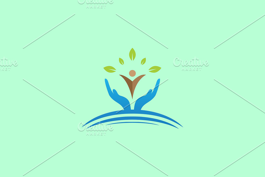 Wellness Logo Template in Logo Templates - product preview 8