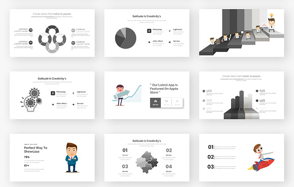 Dante Creative Powerpoint Template in PowerPoint Templates - product preview 8