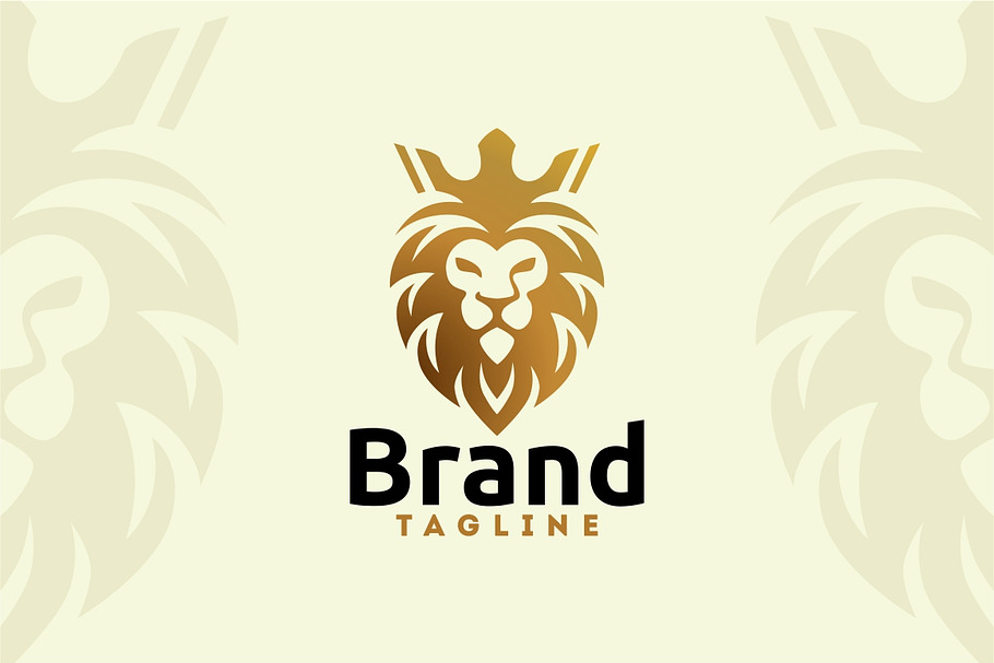 Lion King  in Logo Templates - product preview 8