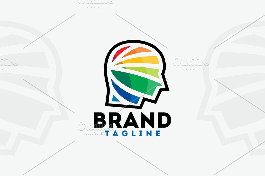 Virtual Mind in Logo Templates - product preview 8