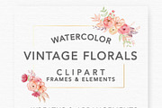 Vintage Romantic Florals & Frames