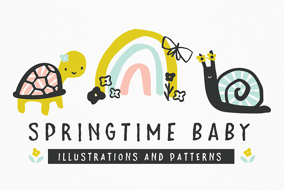 Springtime Baby in Illustrations - product preview 2