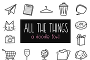 All The Things - Doodle Font