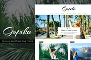 Gopika - Personal Blog Theme