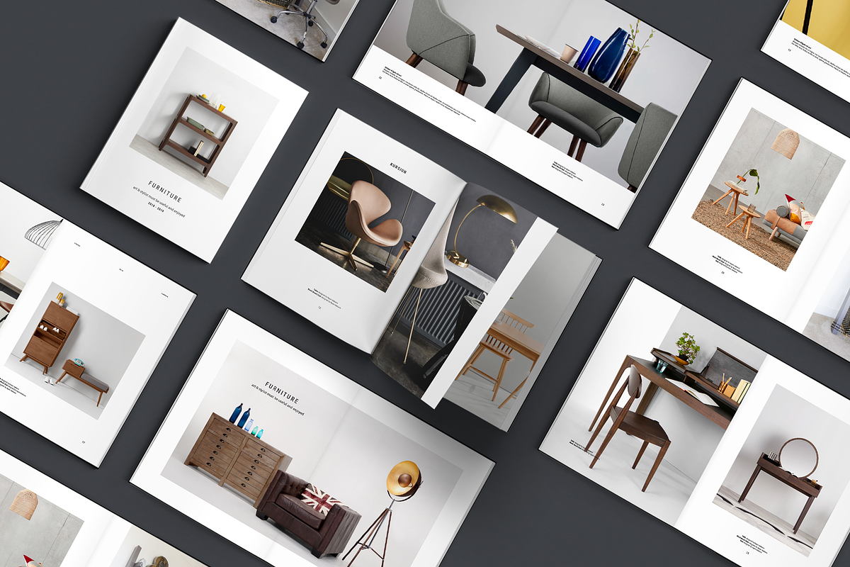 C E N T R E — Furniture Catalog in Brochure Templates - product preview 8