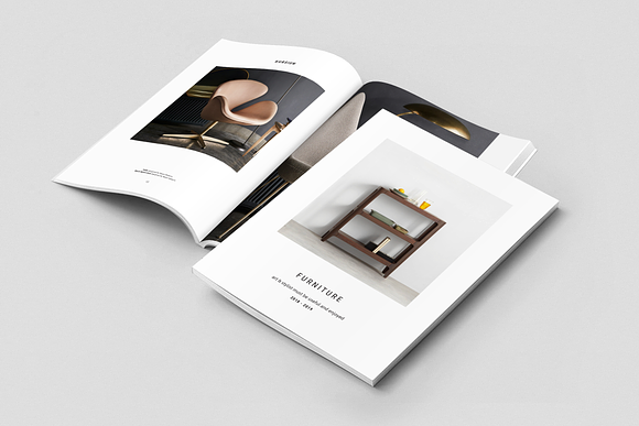 C E N T R E — Furniture Catalog in Brochure Templates - product preview 1