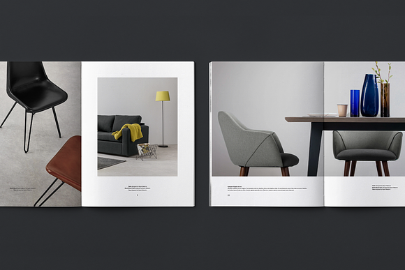 C E N T R E — Furniture Catalog in Brochure Templates - product preview 2