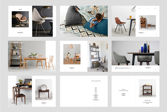 C E N T R E — Furniture Catalog in Brochure Templates - product preview 5