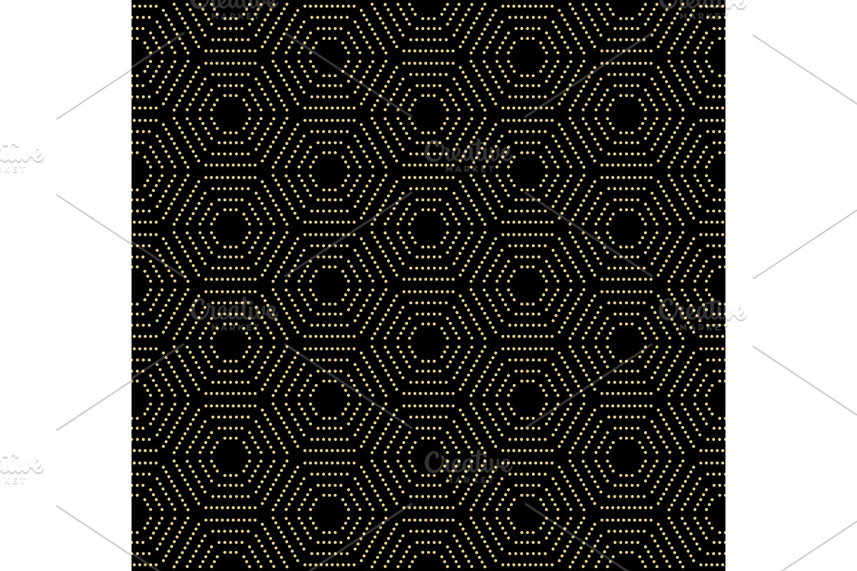Modern Vector Seamless Dotted Pattern in Patterns - product preview 8