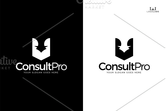 Consult Pro Logo in Logo Templates - product preview 1