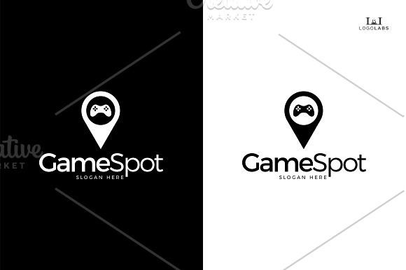Game Spot Logo in Logo Templates - product preview 1