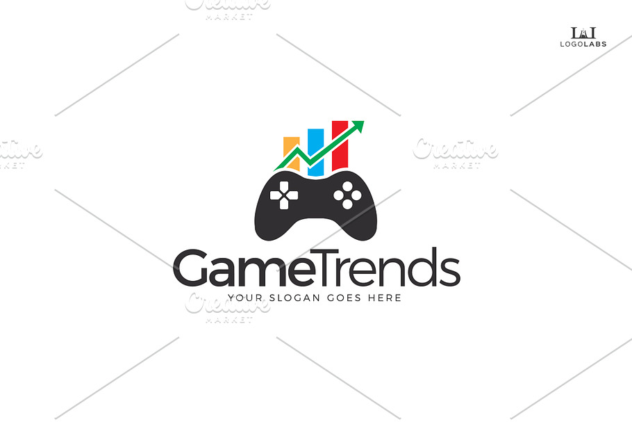 Game Trend Logo in Logo Templates - product preview 8
