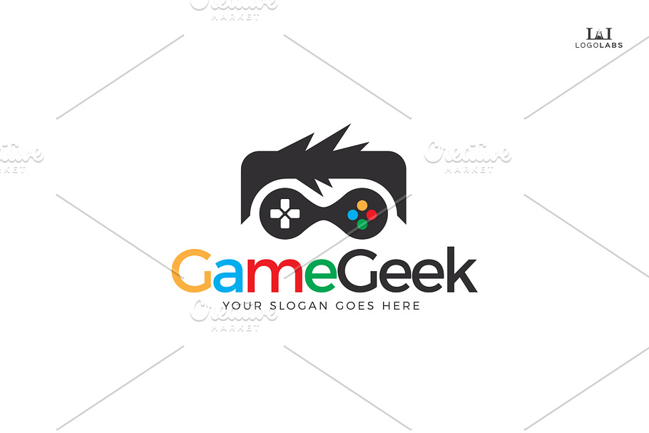 Game Geek Logo in Logo Templates - product preview 8