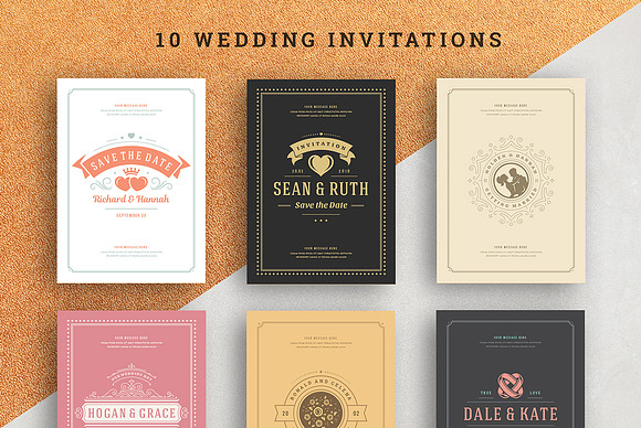 230 Wedding Overlays and Titles in Wedding Templates - product preview 31
