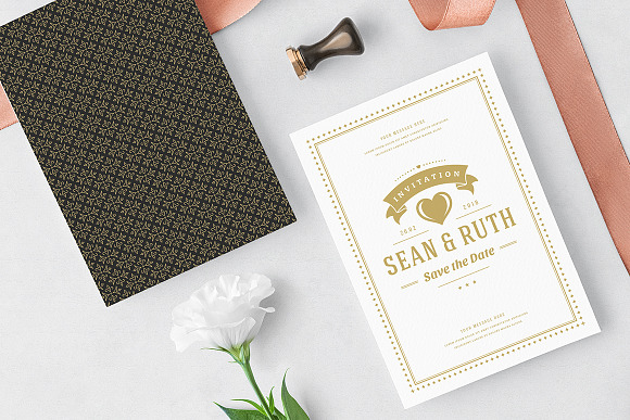 230 Wedding Overlays and Titles in Wedding Templates - product preview 33