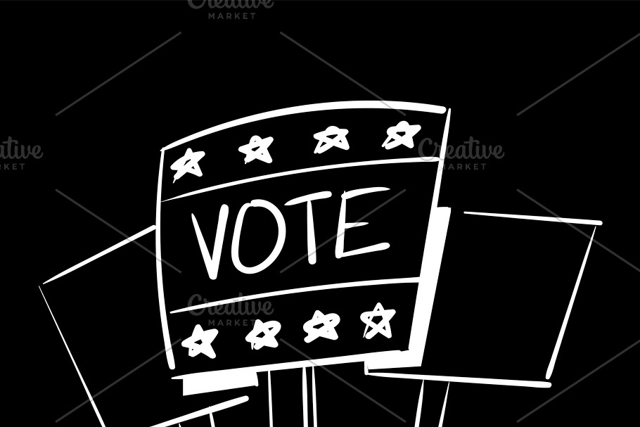 illustration of election concept in Illustrations - product preview 8