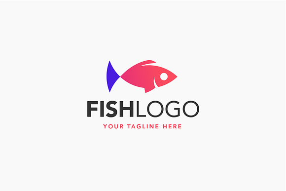 Fish Logo in Logo Templates - product preview 1