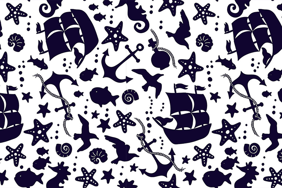 Marine life in Patterns - product preview 8