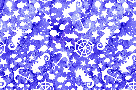 Marine life in Patterns - product preview 3