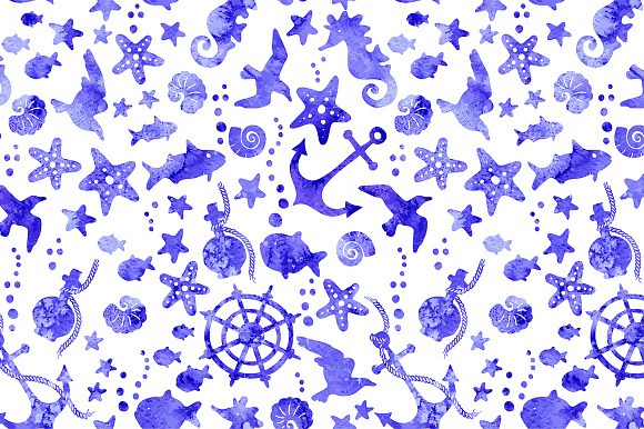 Marine life in Patterns - product preview 4