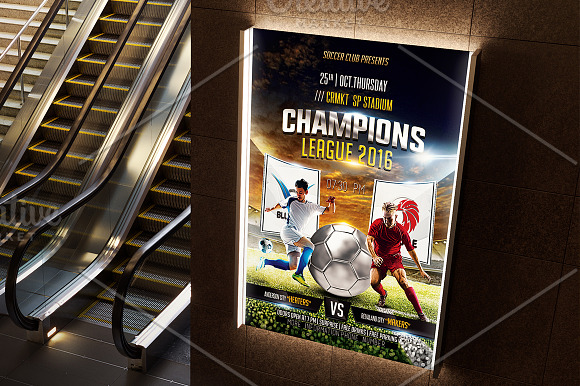 Soccer Flyer Template in Flyer Templates - product preview 1