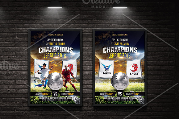 Soccer Flyer Template in Flyer Templates - product preview 5