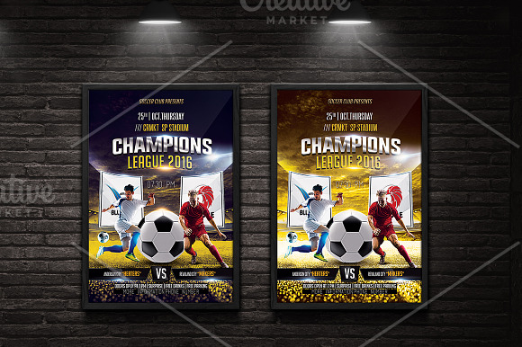 Soccer Flyer Template in Flyer Templates - product preview 6