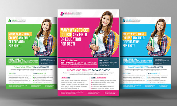 9 Corporate Business Flyer Bundle in Flyer Templates - product preview 10