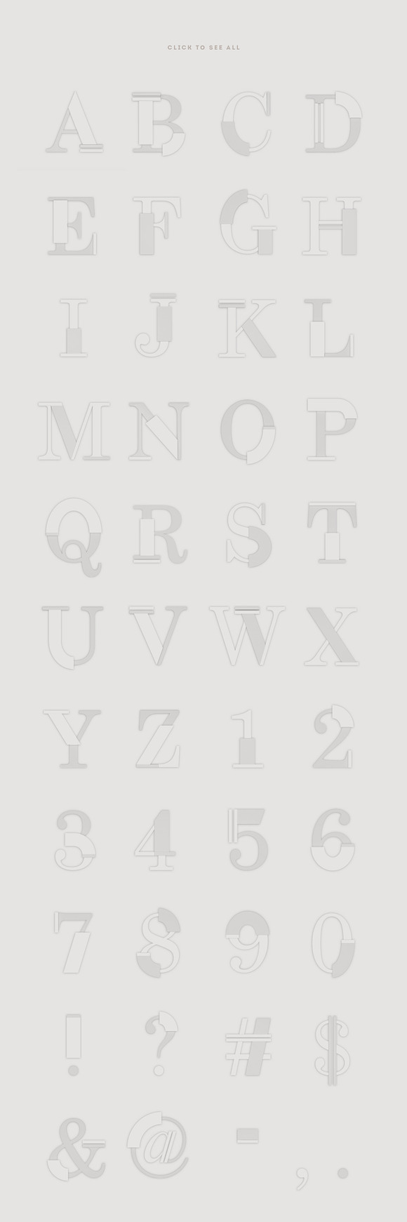 MIXO type kit in Symbol Fonts - product preview 1