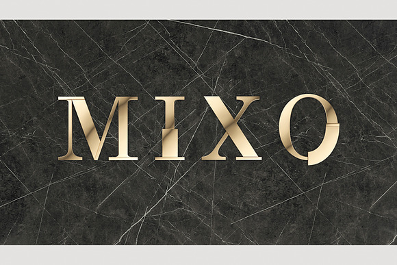 MIXO type kit in Symbol Fonts - product preview 4