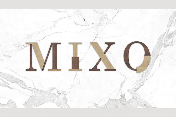 MIXO type kit in Symbol Fonts - product preview 5