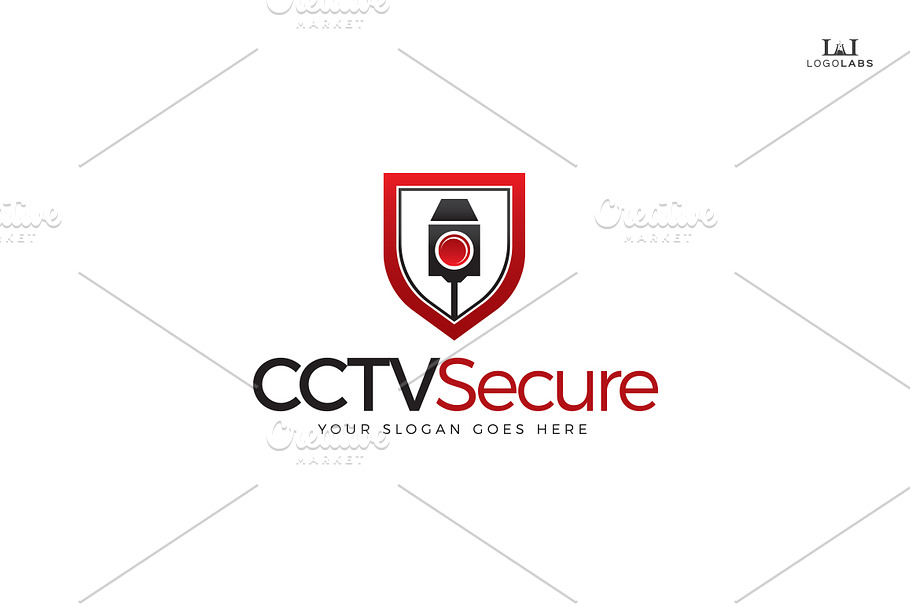 CCTV Secure Logo in Logo Templates - product preview 8