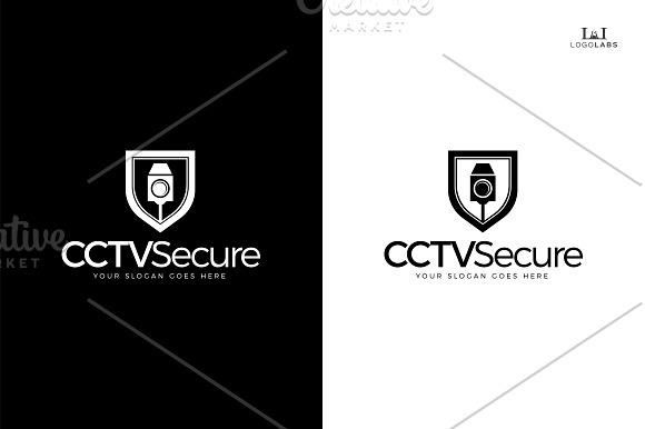 CCTV Secure Logo in Logo Templates - product preview 1