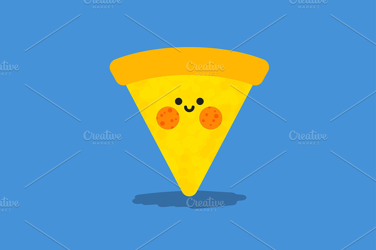 Pepperoni Pizza Cutie in Illustrations - product preview 8