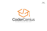 Coder Genius Logo