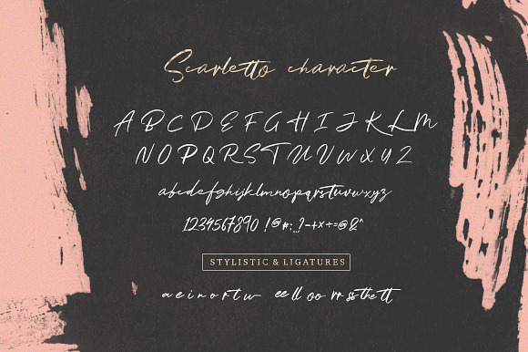 Scarletto Two Font in Script Fonts - product preview 3