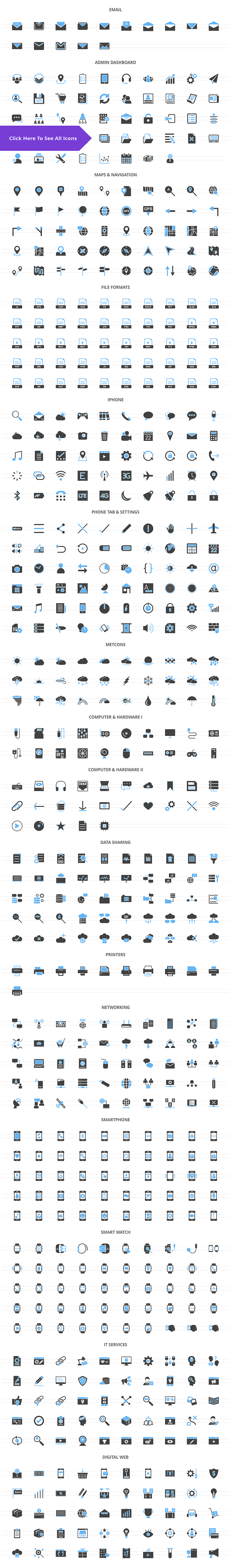 1779 Digital Filled Icons in Graphics - product preview 2