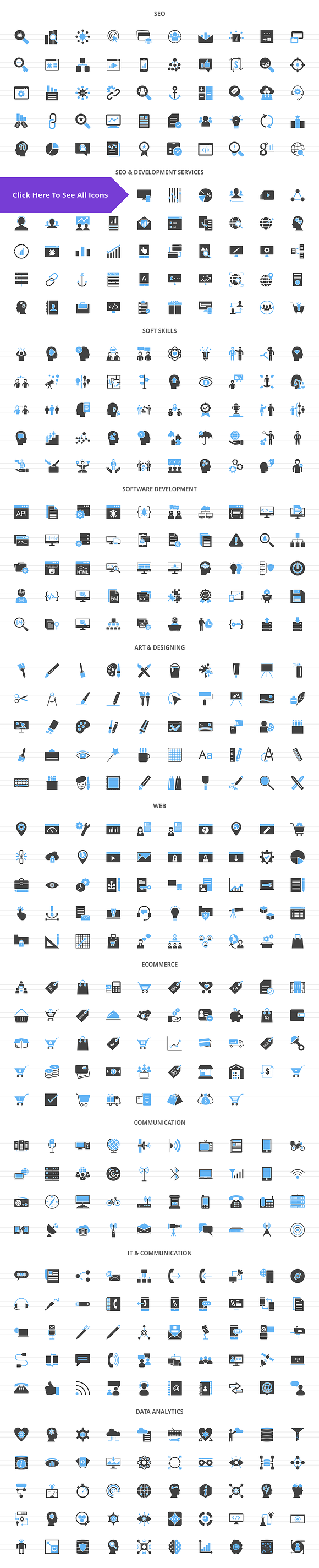 1779 Digital Filled Icons in Graphics - product preview 3