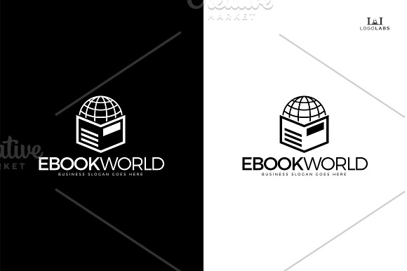 Ebook Logo in Logo Templates - product preview 1
