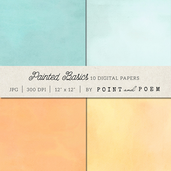 Spring Painted Textures in Textures - product preview 2