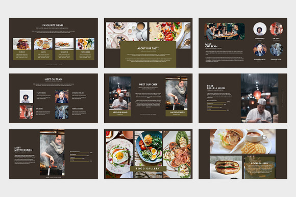 Cruncheese Powerpoint Presentation in Presentation Templates - product preview 1