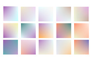 Soft color background. Modern screen vector design for mobile app. Soft color gradients. Vector.