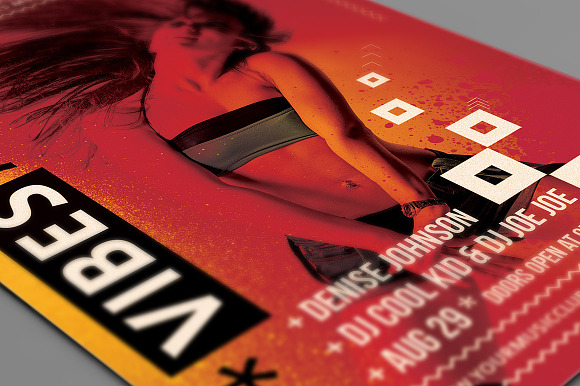 Minimalistic Party/Show Flyer 08 in Flyer Templates - product preview 1