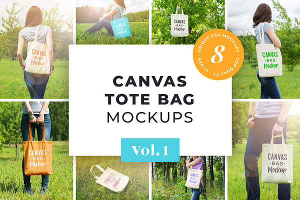 Canvas Bag Mockup Pack