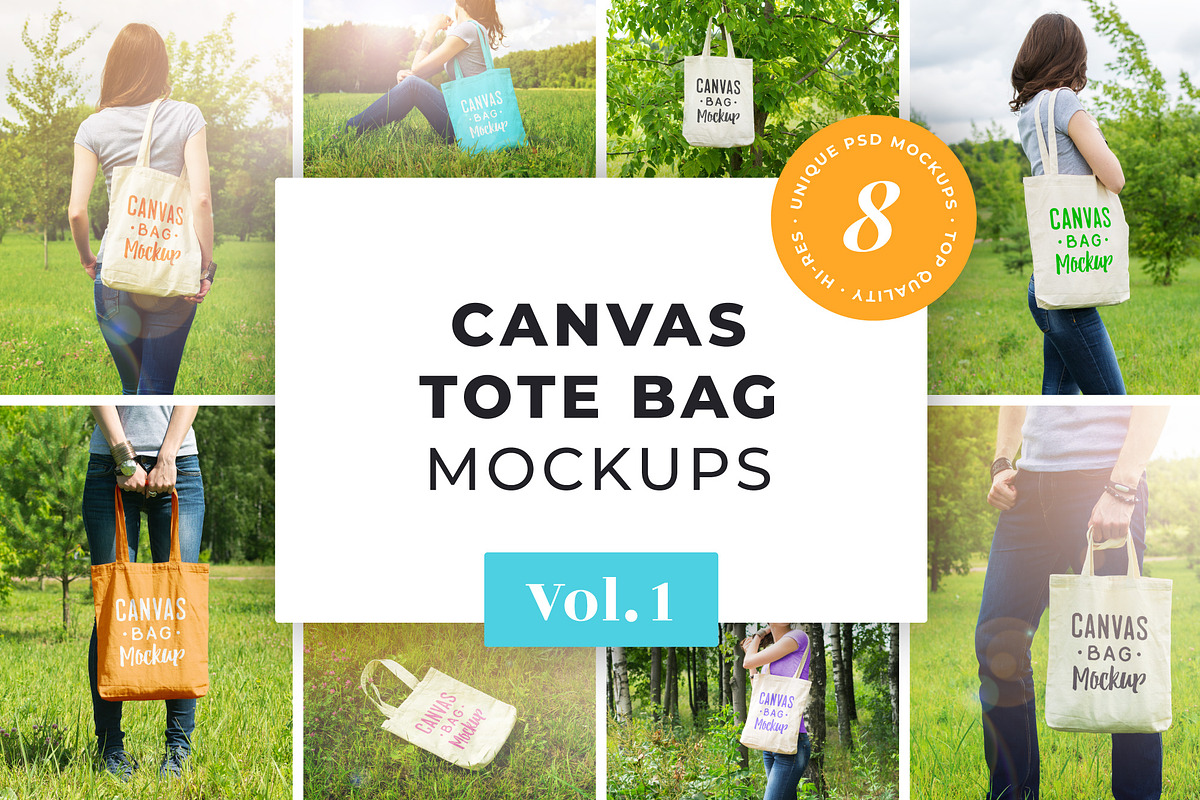 Canvas Bag Mockup Pack in Product Mockups - product preview 8